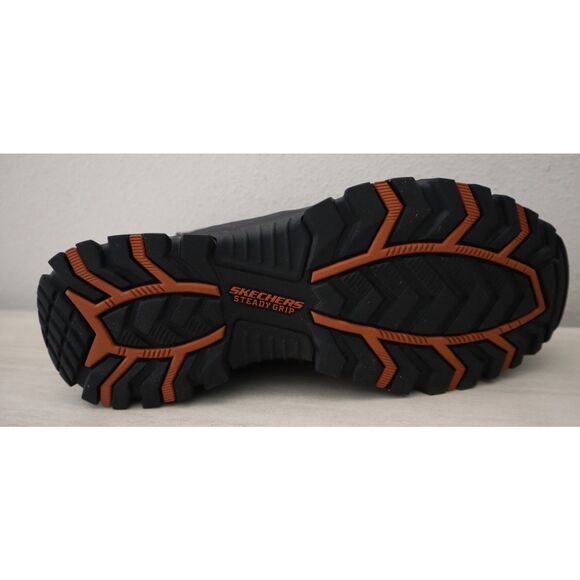 Skechers 204910/CDB Men's Sz 9.5M Dark Brown Rickter-Branson Hiking Boots - Picture 9 of 12